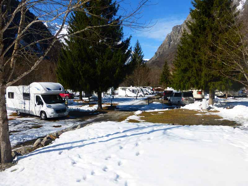 camping-cars caravaneige Les 2 Alpes